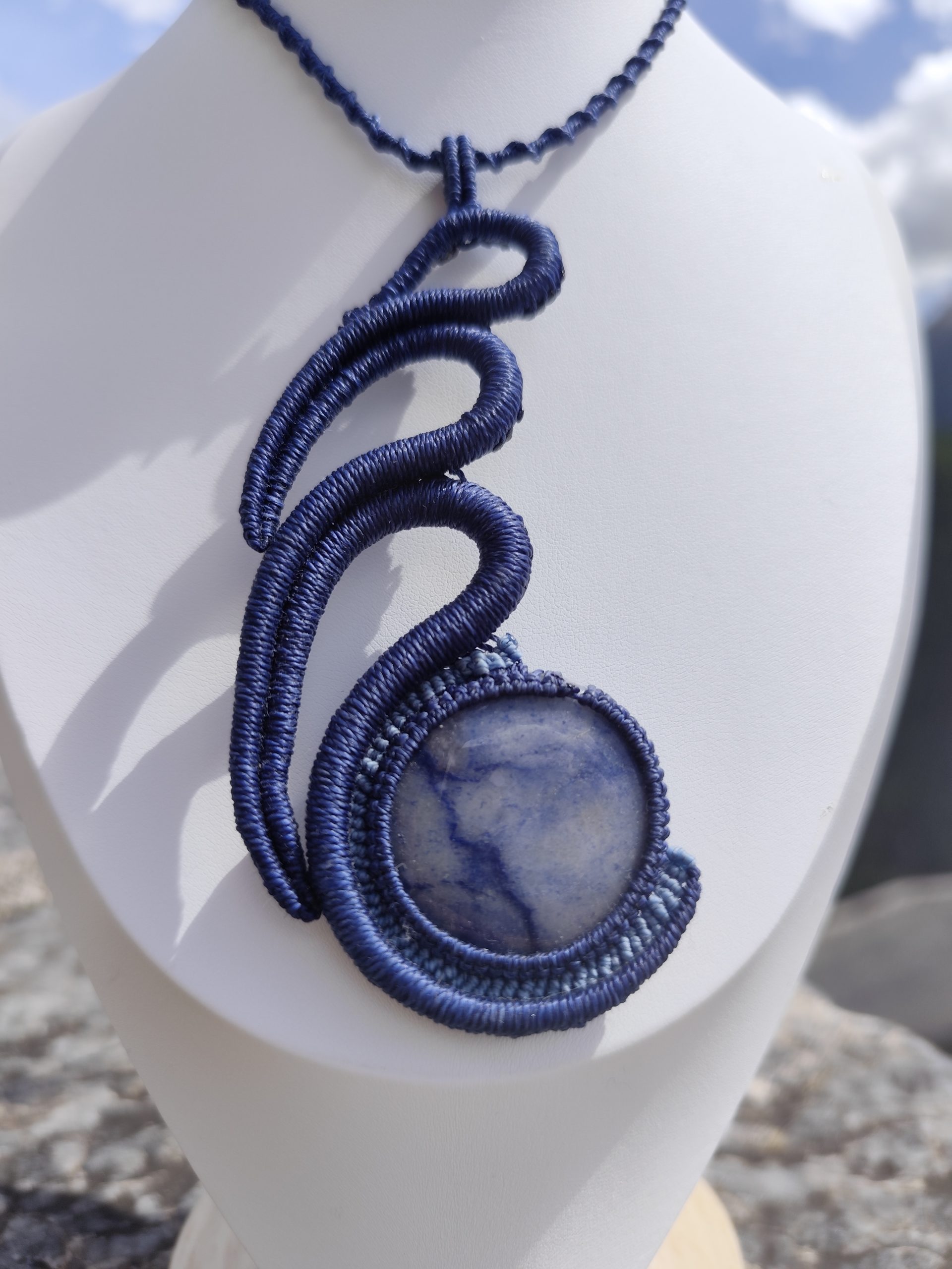 Collier Néréide et Lapis Lazuli – Image 2