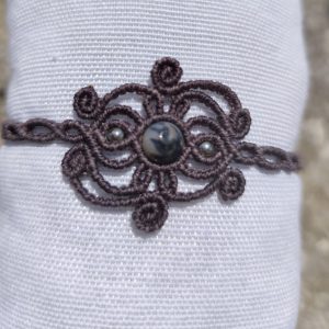 Bracelet Zéphyr Purple Brown