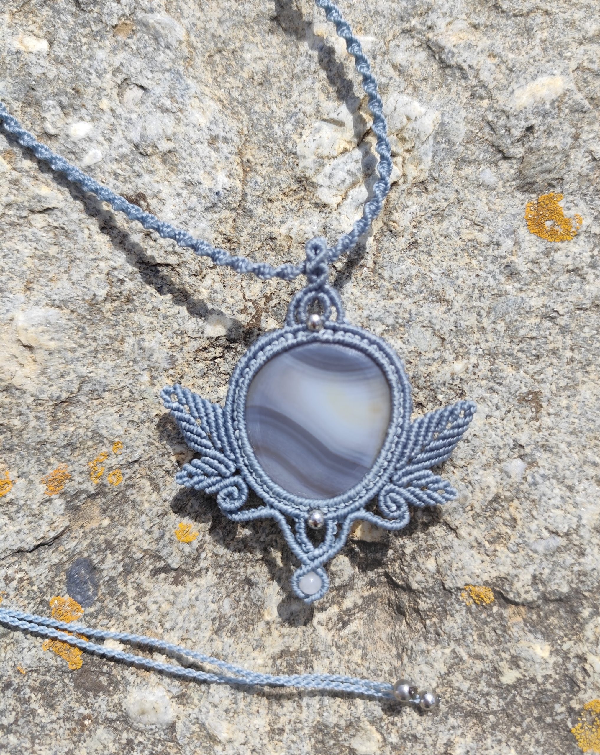 Collier Caelestia et Agate – Image 3